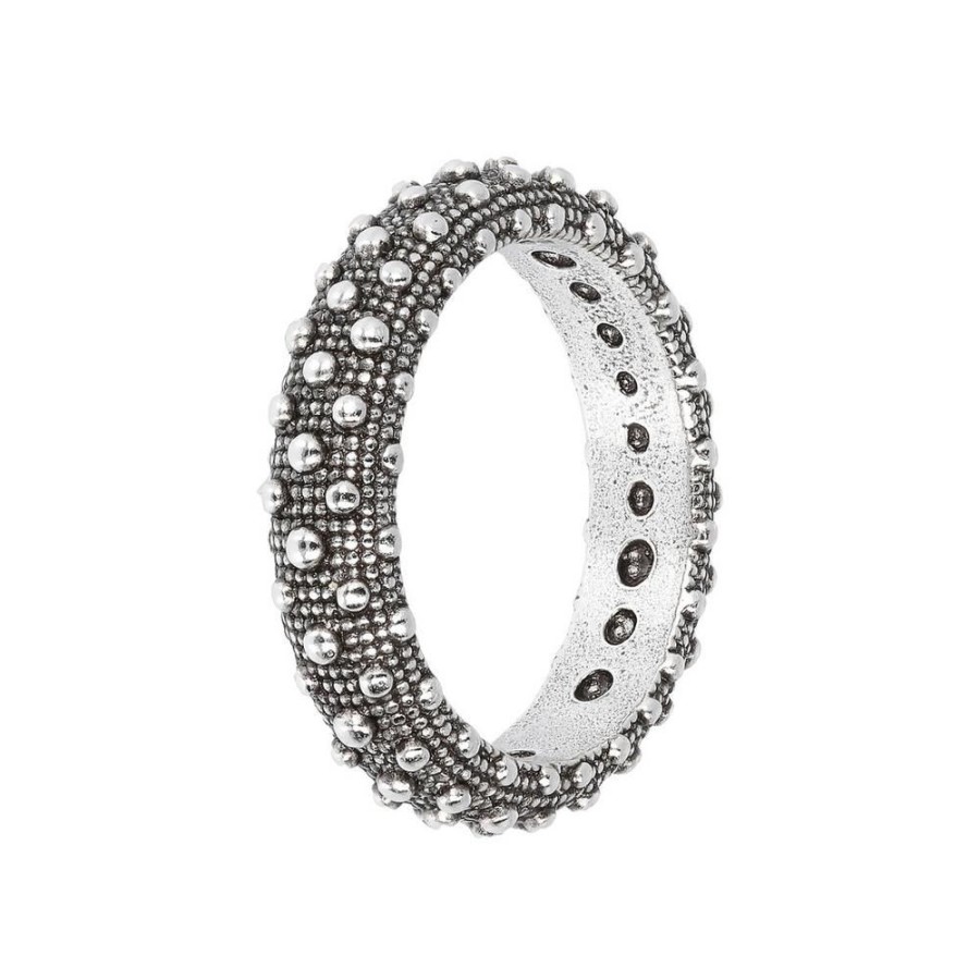 Bijoux Pour Femmes Albert M.  | Bague Texture Oursin